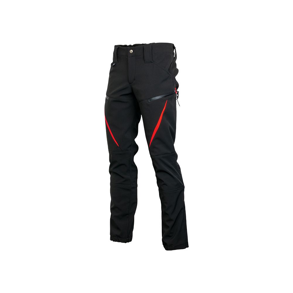 XGB3 Muške hlače Adventure, Red Softshell slika 2