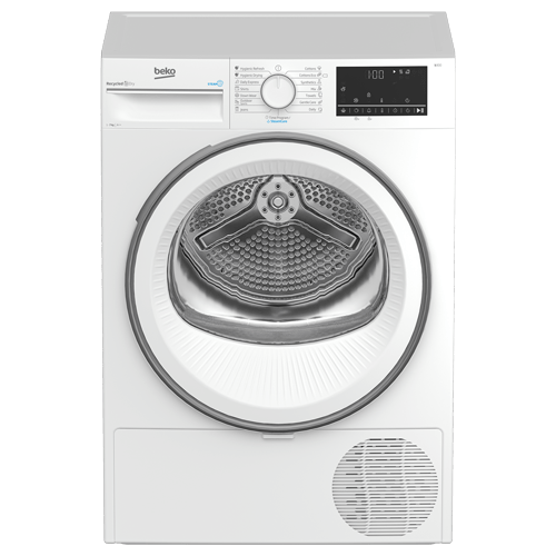 Beko B3T 67230 Mašina za sušenje veša sa toplotnom pumpom, 7 kg, SteamCureRefreshment, Hygienic Drying&Refreshment, Dubina 54.3 cm slika 1