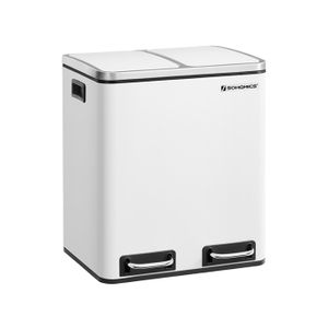 SONGMICS kitchen waste bin, 2 x 15 L