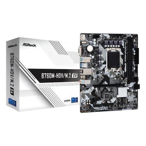 ASRock B760M-HDV/M.2 D4/LGA1700 Matična ploča  slika 1