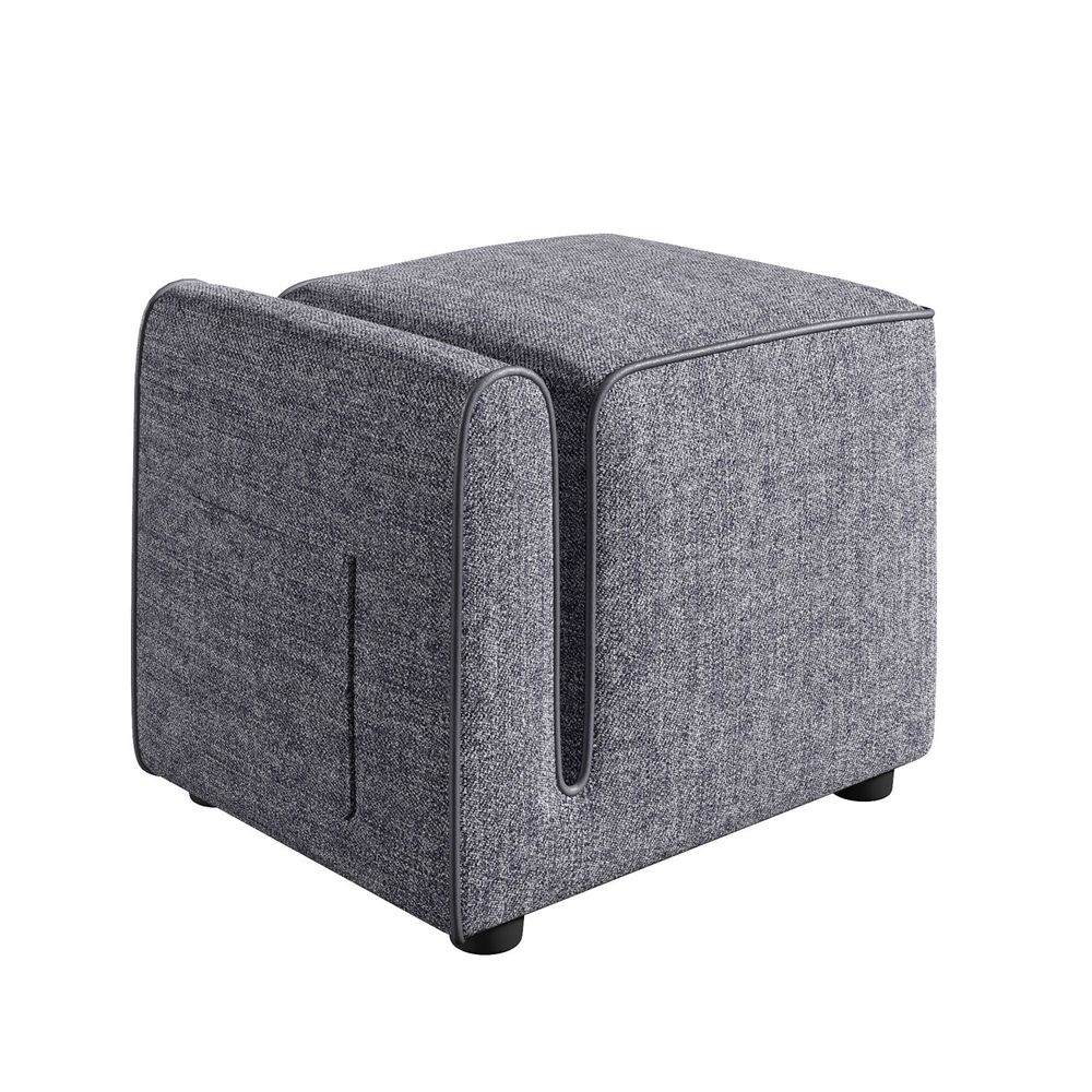 Paris - Sivi Pouf slika 8