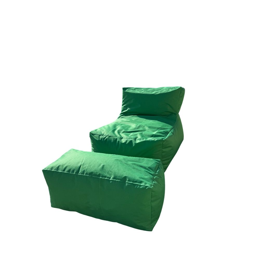 Xxl Sedir - Zeleni Set Bean Bag-a (2 Komada) slika 3