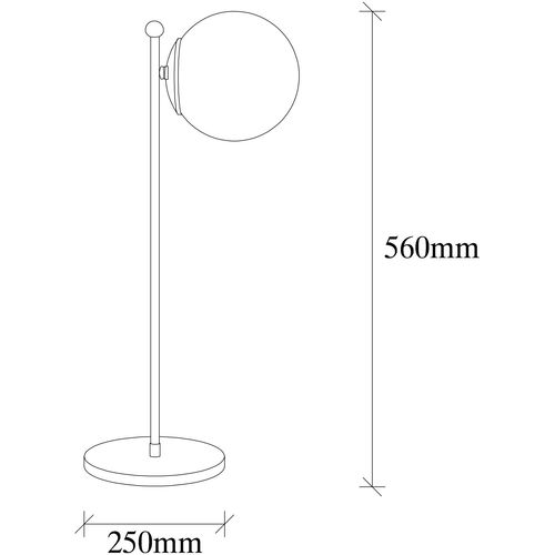 Opviq Stolna lampa, 521SHN2205 slika 3