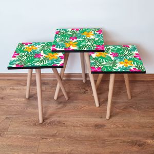 Nesting Table 3Shp206 - Višebojni Set (3 Komada)