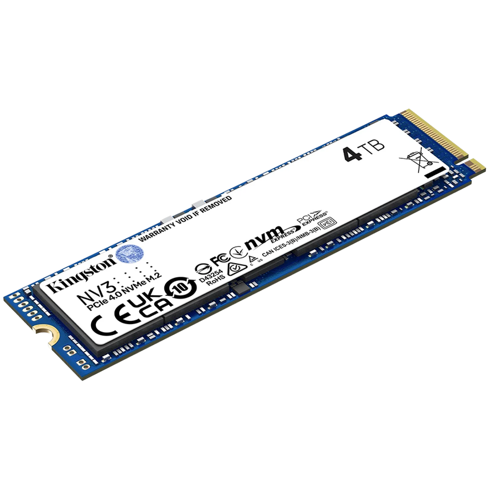 Kingston SSD 4TB NV3 M.2 2280 PCIe 4.0 NVMe SSD slika 1