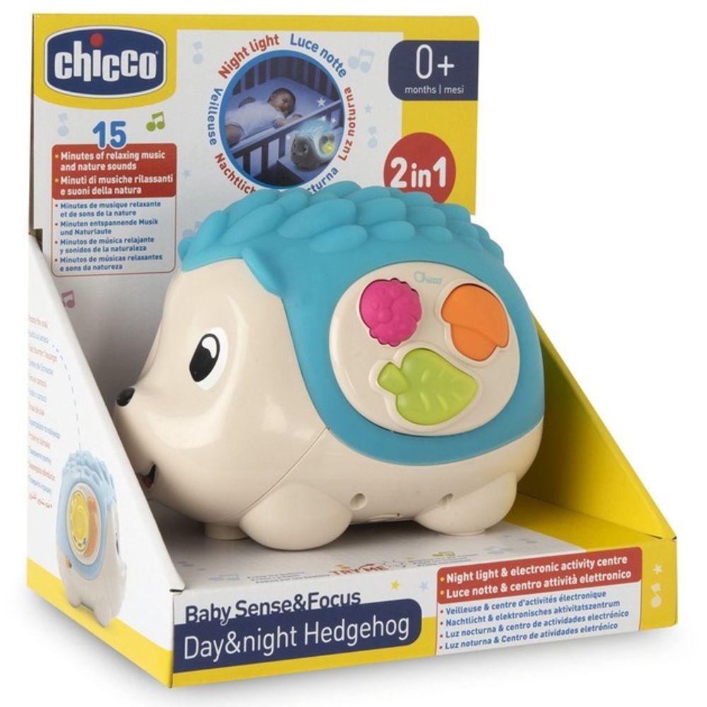 Chicco Noćno svjetlo sa melodijama Day & Night Hedgehog slika 7