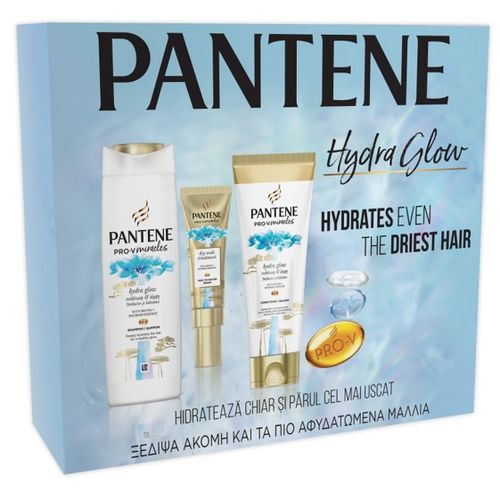  "Pantene Pro-V Hydra pakovanje sa šamponom od 300ml, regeneratorom od 200ml i serumom za kosu od 70ml slika 1