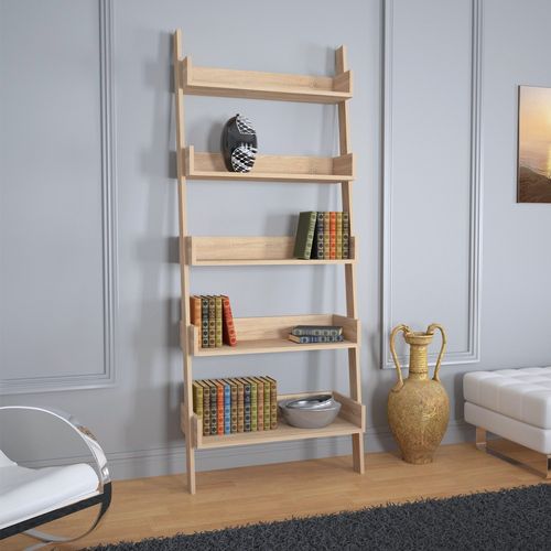 Only - Light Oak Light Oak Bookshelf slika 1