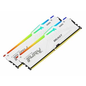 Kingston 32GB(2x16GB)/DIMM/DDR5/6800MHz/CL34/FURY Beast White RGB EXPO