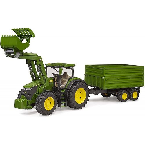 BRUDER John Deere Traktor sa prikolicom slika 2