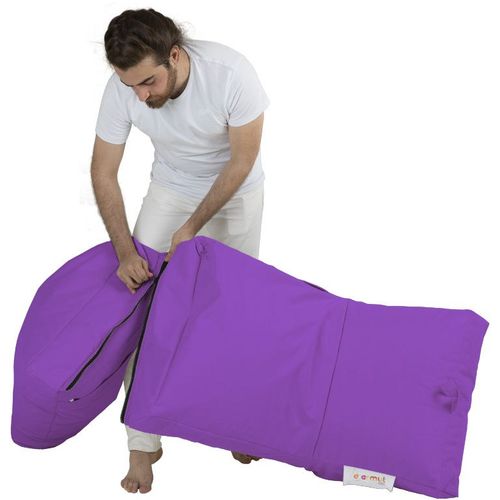 Atelier Del Sofa Siesta Sofa Bed Pouf - Purple Purple Garden Bean Bag slika 3