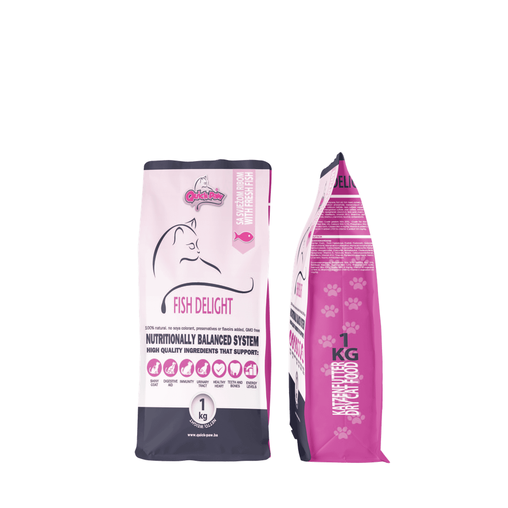 Quick-Paw Premium Cat Fish Delight za mačke 1 kg slika 1