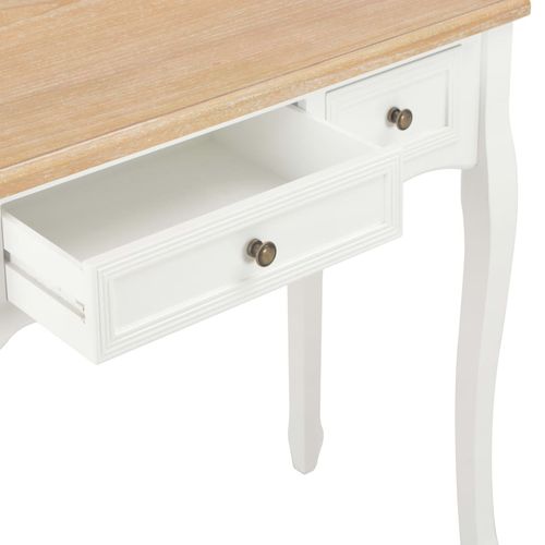 280044 Dressing Console Table with 3 Drawers White slika 15