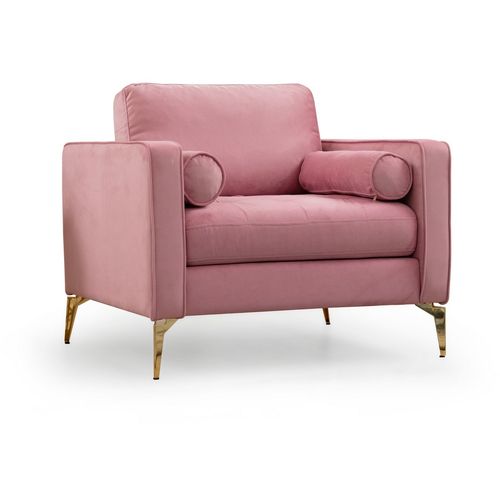 Atelier Del Sofa Fotelja, Prljavo roza, Rome - Rose slika 5