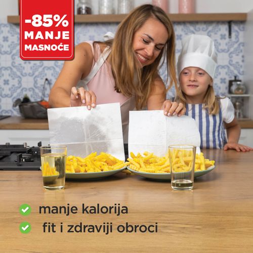 Friteza na vrući vazduh Rosmarino Infinity II - 2,5 l slika 4