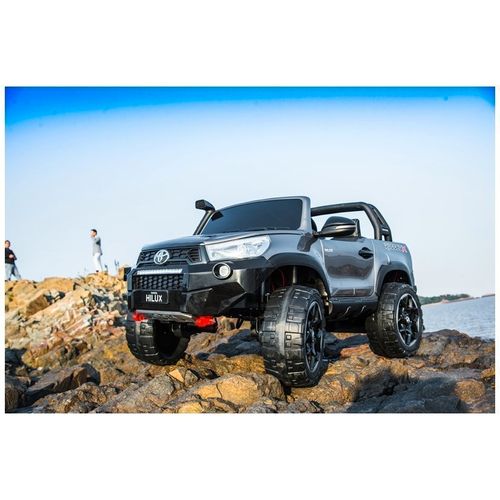 Licencirani auto na akumulator Toyota Hilux 4x4 - dvosjed - bijeli slika 7