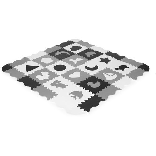 Ecotoys edukativna puzzle podloga za igru crno-bijela 36kom. slika 2