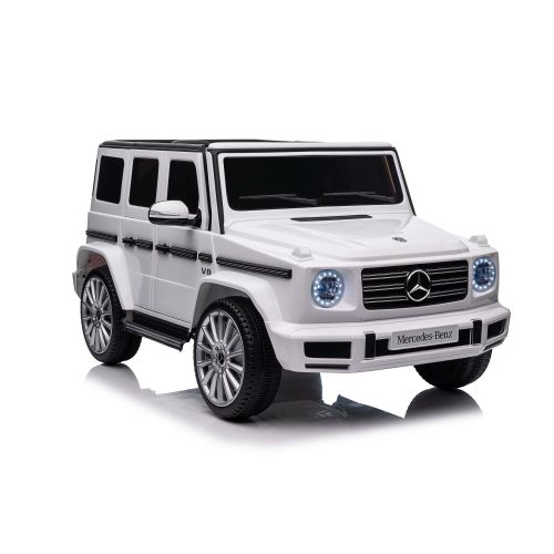 Licencirani auto na akumulator Mercedes G500 4x4 - bijeli slika 1