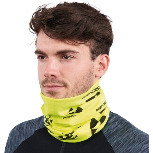 Fischer marama CI-LOGO BANDANA NEON-YELLOW-BLACK, veličina : univerzalna slika 1