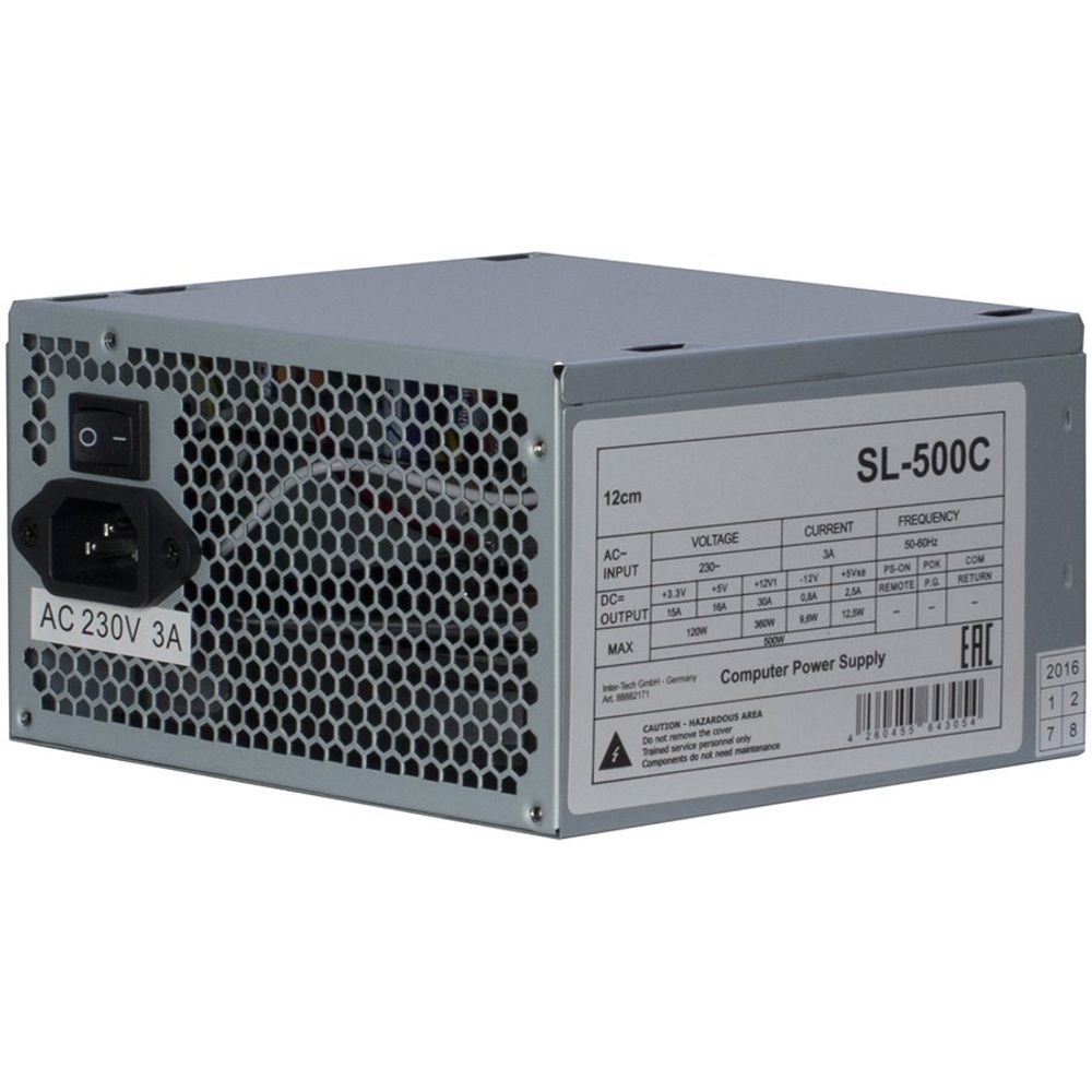 Napajanje PSU SL-500C 120mm - Pouzdano i Efikasno slika 1