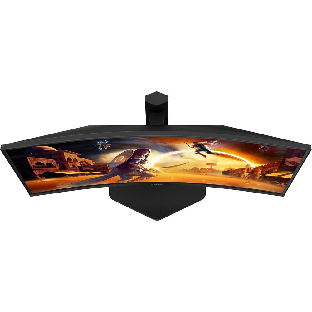 AOC Monitor LED CQ27G4X Gaming 27 inch QHD curved monitor, 180 Hz, 0.5 ms, FreeSync Prem., HDR10 (2560x1440, DisplayPort, 2x HDMI) black/gray slika 5