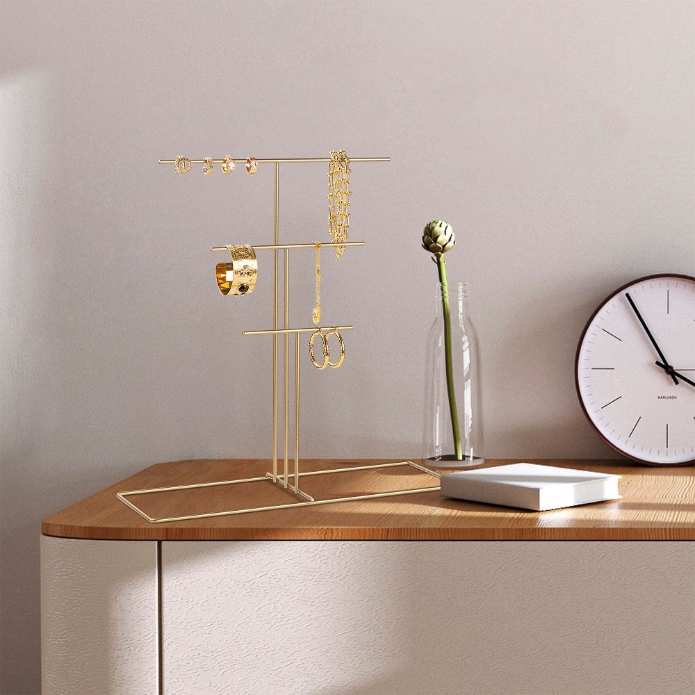 Jewellery stand organizer TK-006, colour: gold slika 4