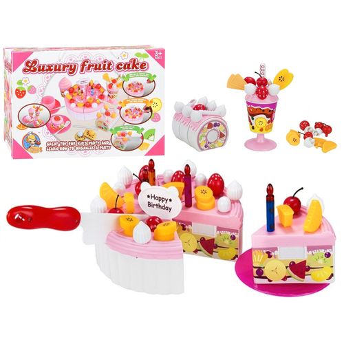 Dječja igračka voćna torta na čičak slika 1