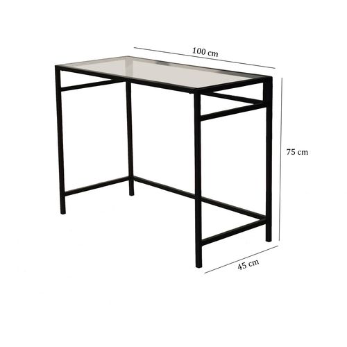 Network Çalışma Masası / 100x45cm M100 Black Study Desk slika 10