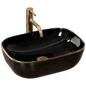 REA Umivaonik Belinda Black Gold Edge