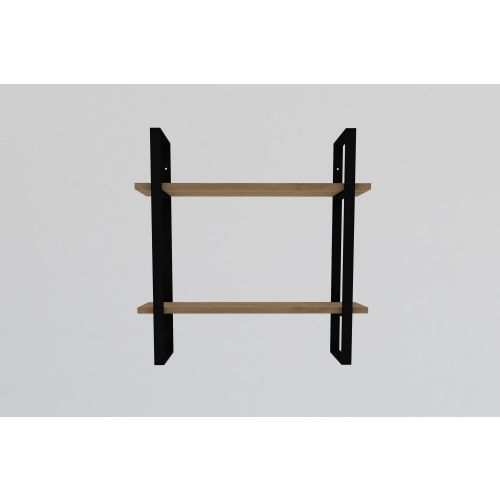 Buba - Sapphire Oak, Black Sapphire OakBlack Wall Shelf slika 3