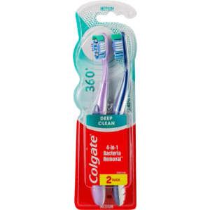 Colgate četkica za zube 360° medium 1+1