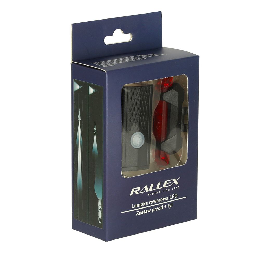 Led lampa za bicikl stražnja-prednja set usb slika 9