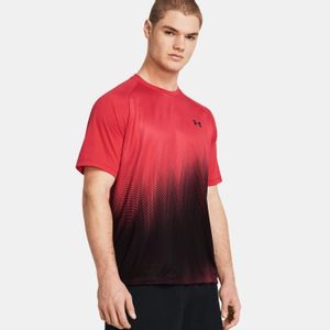 Muška Majica Under Armour Tech™ Crvena/Crna