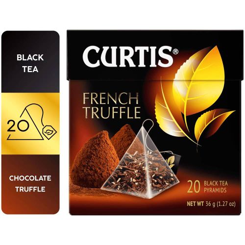 CURTIS French Truffle - Crni čaj sa aromom čokoladnog francuskog tartufa 20x1.8g 156702 slika 1