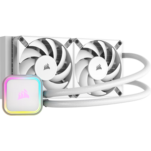 Corsair vodeno hlađenje iCUE H100i RGB ELITE Liquid CPU Cooler White