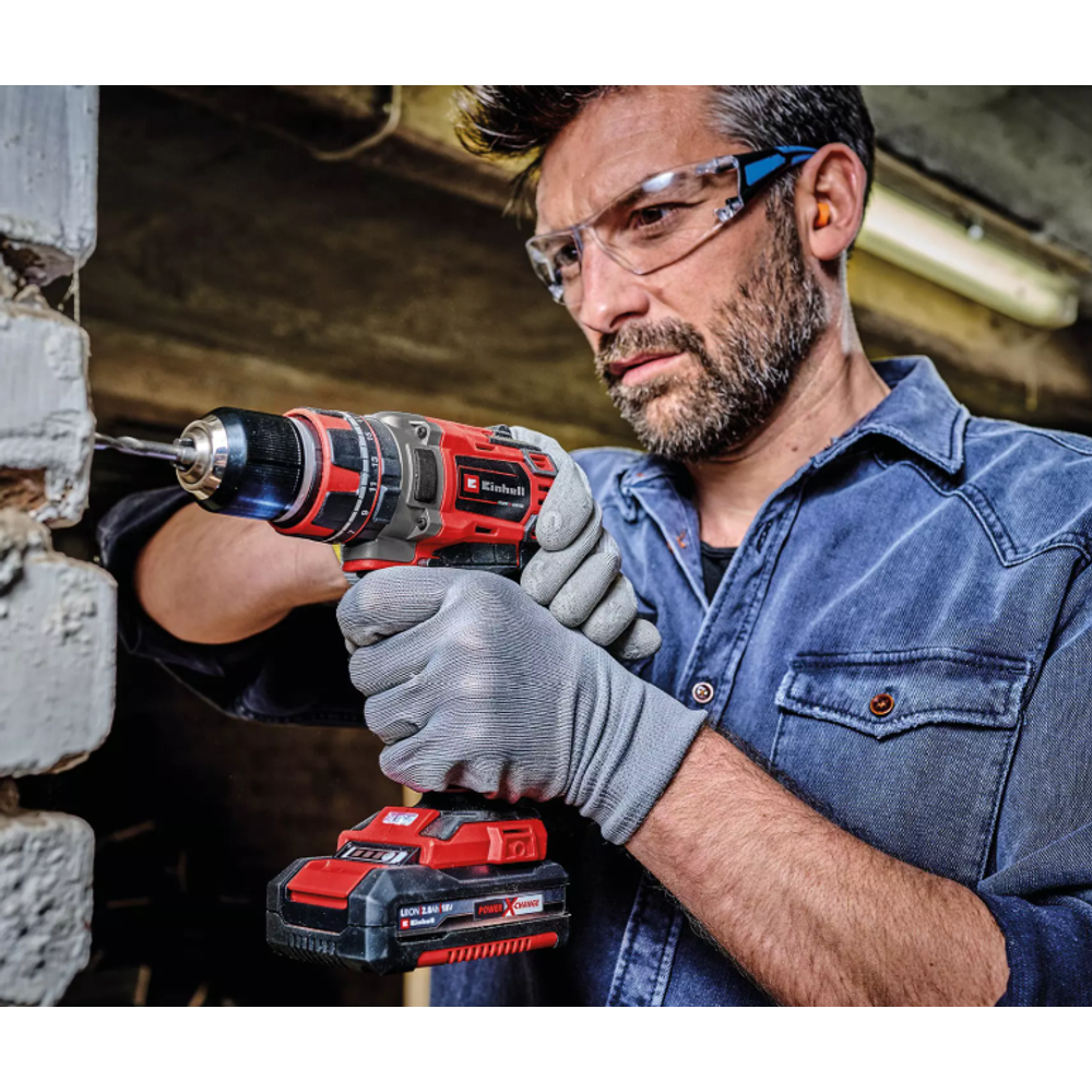 Einhell Professional TP-CD 18/60 Li-i BL (1x2,0 Ah), aku udarna bušilica u setu slika 5