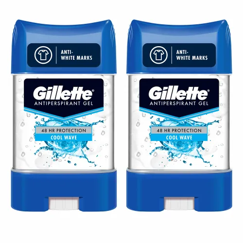 Gillette Series Cool Wave muški deozodorans gel 2x70 ml slika 1