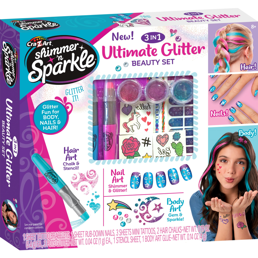 Cra-Z-Art Shimmer‘n Sparkle 65501 Ultimate Glitter Beauty Set slika 1