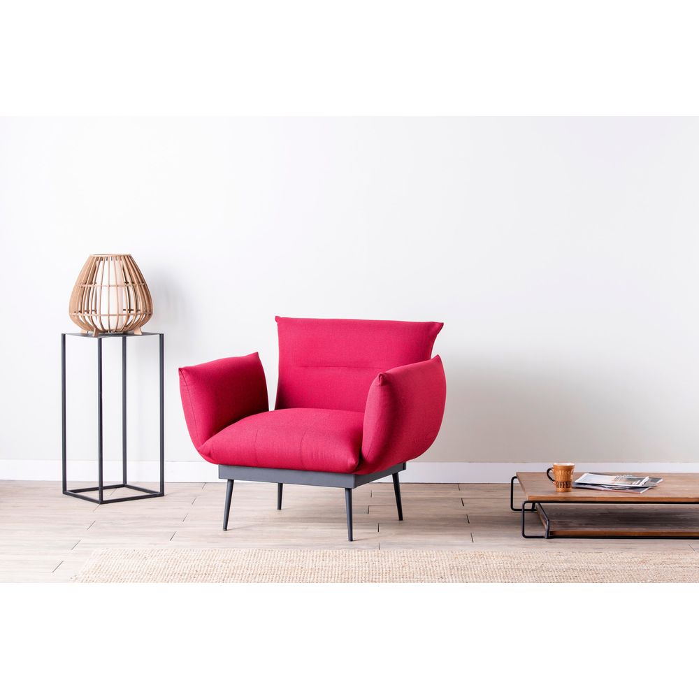 Fotelja Jax Solo - Tamnocrvena GR105 Wing Chair slika 1