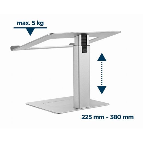 NBS-D1-02 Gembird podesivo postolje za laptop 15,6, max.5kg, 225~380mm, aluminum slika 4