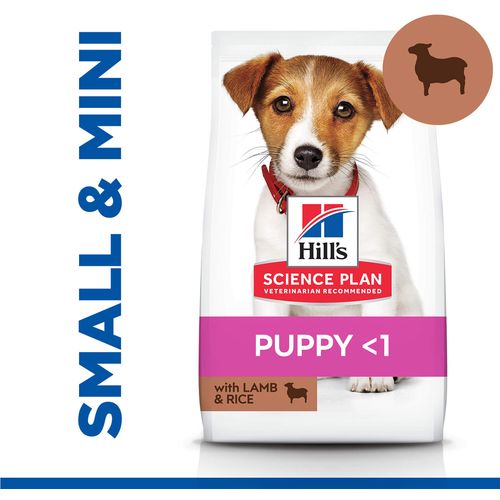 Hill's Science Plan Small & Mini Puppy jagnjetina i pirinač, potpuna suva hrana za štence malih rasa 6kg slika 2