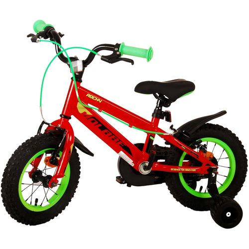 Dječji bicikl s dvije ručne kočnice Volare Rocky 12" crveni slika 14