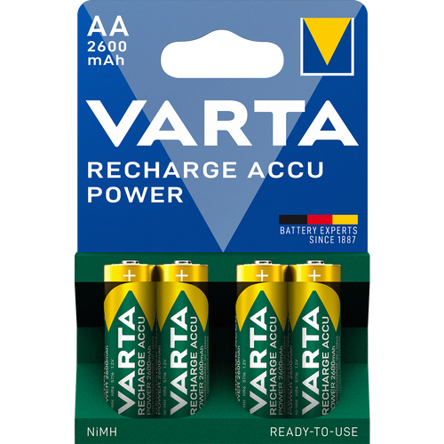 Varta Punjiva baterija HR6 2600mAh 4/1 (pakovanje 4 kom) slika 1