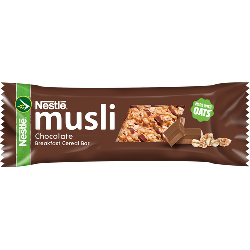 NESTLÉ MUSLI Chocolate žitna pločica 35g / 12 kom slika 1