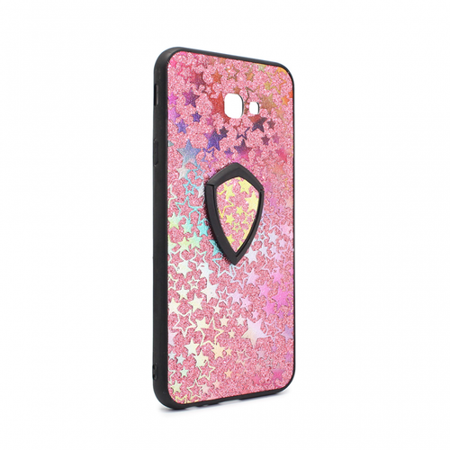 Torbica Colorful Star za Samsung J415FN Galaxy J4 Plus + holder pink slika 1