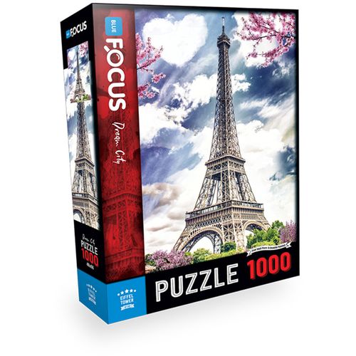 Blue Focus Puzzle 1000 delova Ajfelov toranj slika 1