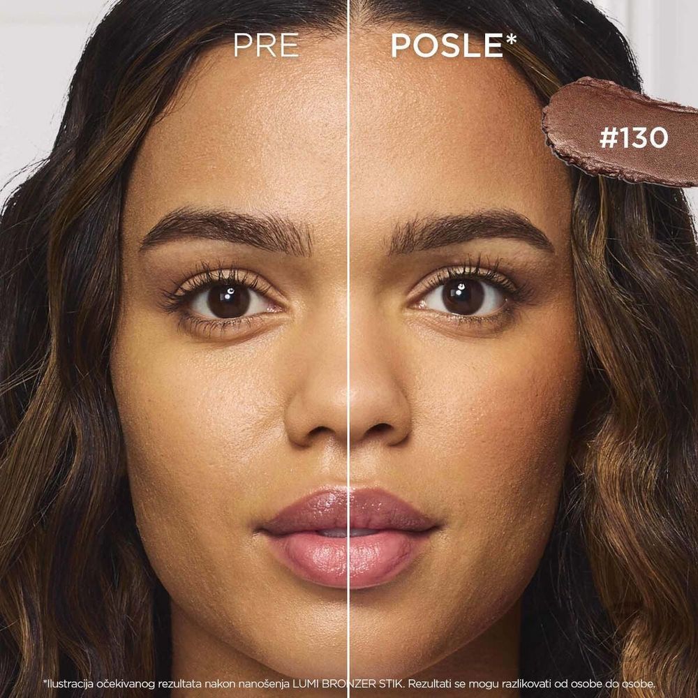 L'Oréal Paris Bronzer stick Lumi 130 Sunset Doré slika 7