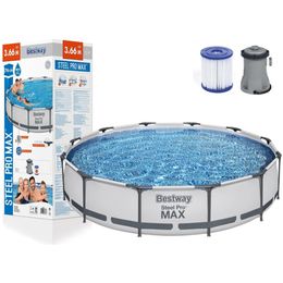 Bestway Montažni bazen Steel Pro MAX sa filtar pumpom 366x76cm