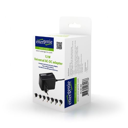 GEMBIRD univerzalni  AC/DC ispravljač, adapter 1A , 12W EG-MC-008 slika 5