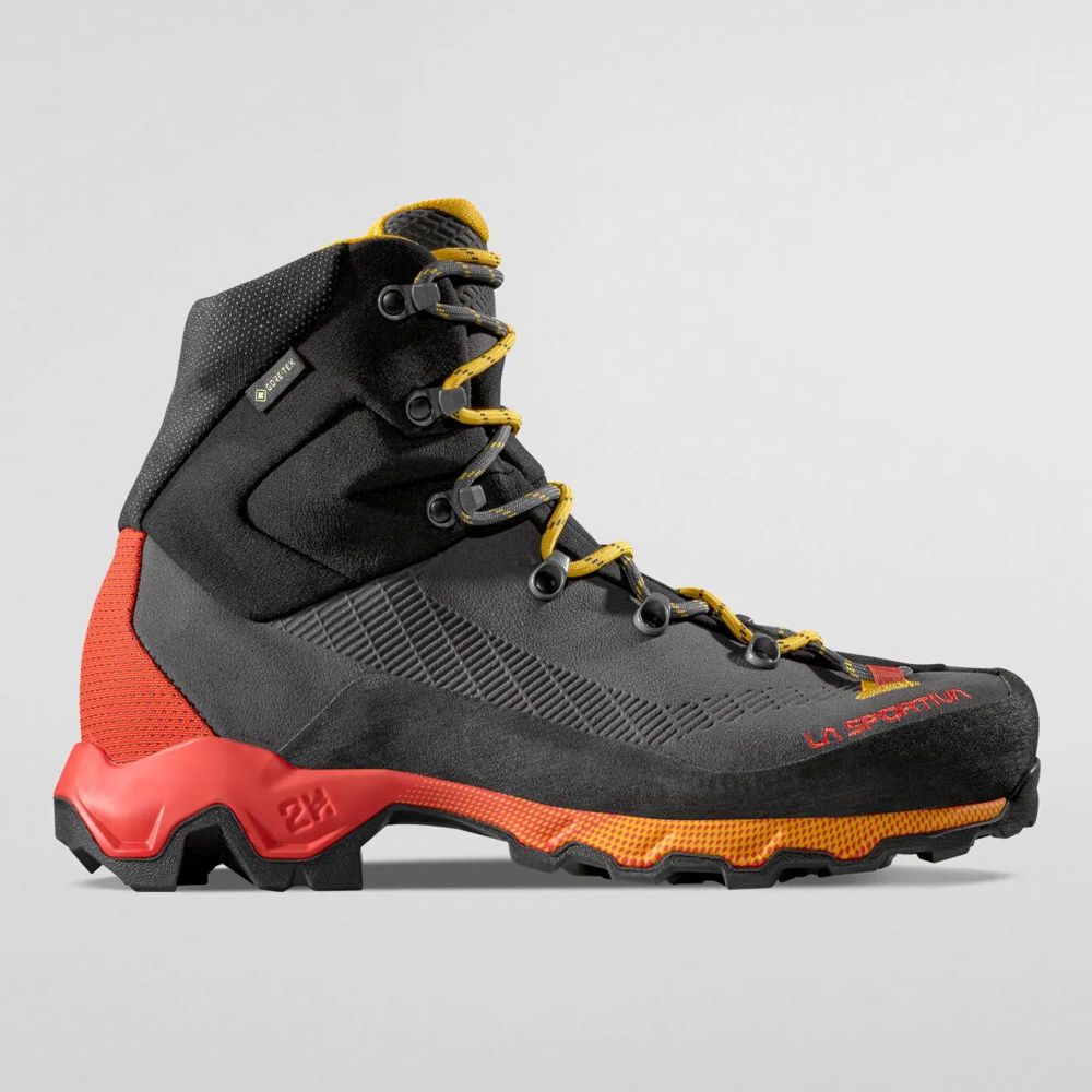 La Sportiva Muške gležnjerice Aequilibrium Trek GTX, Carbon/Yellow slika 1